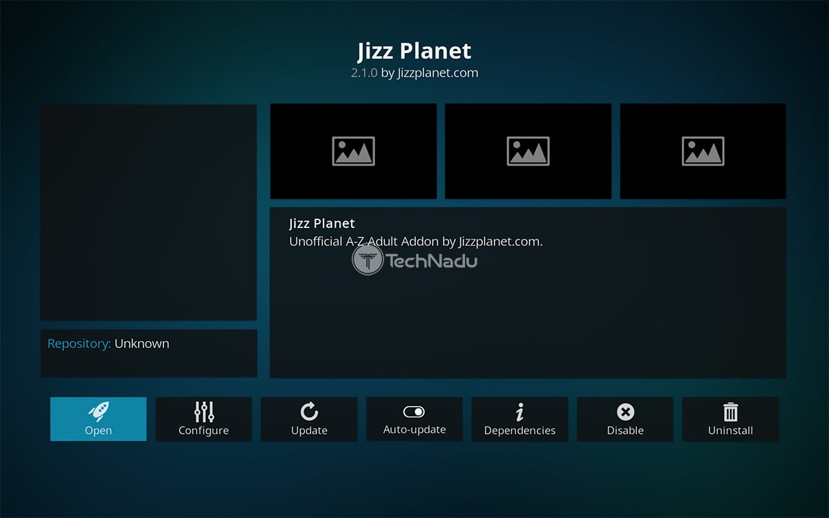 Jizz Planet Kodi Addon