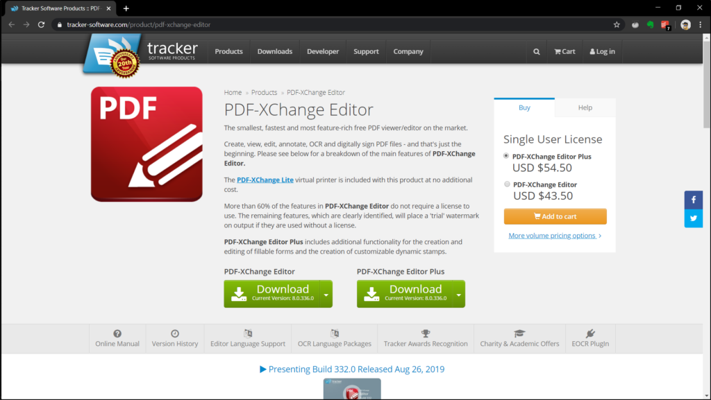 PDF-XChange Editor Plus/Pro 10.0.1.371.0 instal the new for android