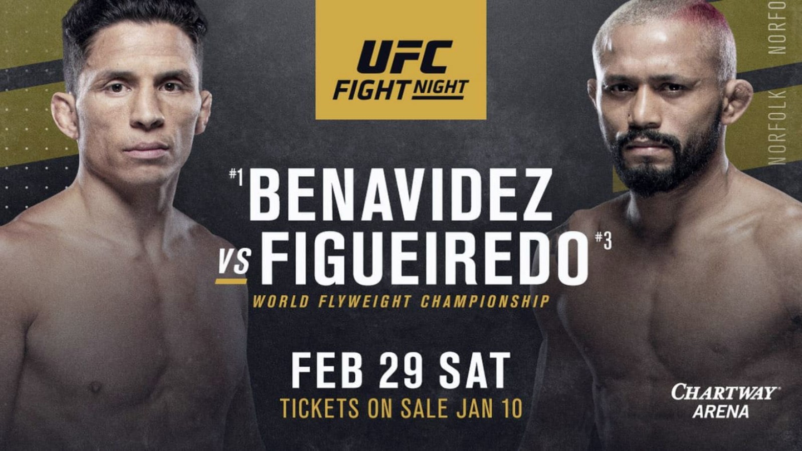 Watch 'UFC Fight Night 169' Online Live Stream Benavidez vs. Figueiredo