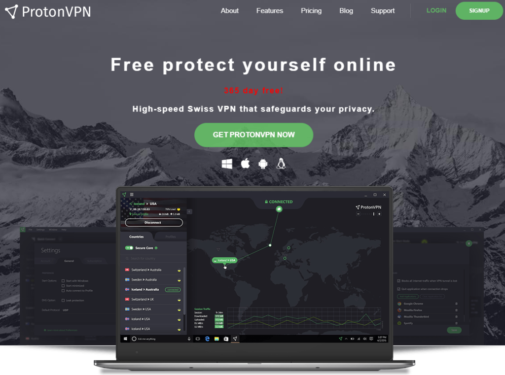 fake VPN domain