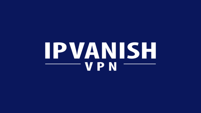 IPVanish Logo Blue Background IPVanish Logo Blue Background