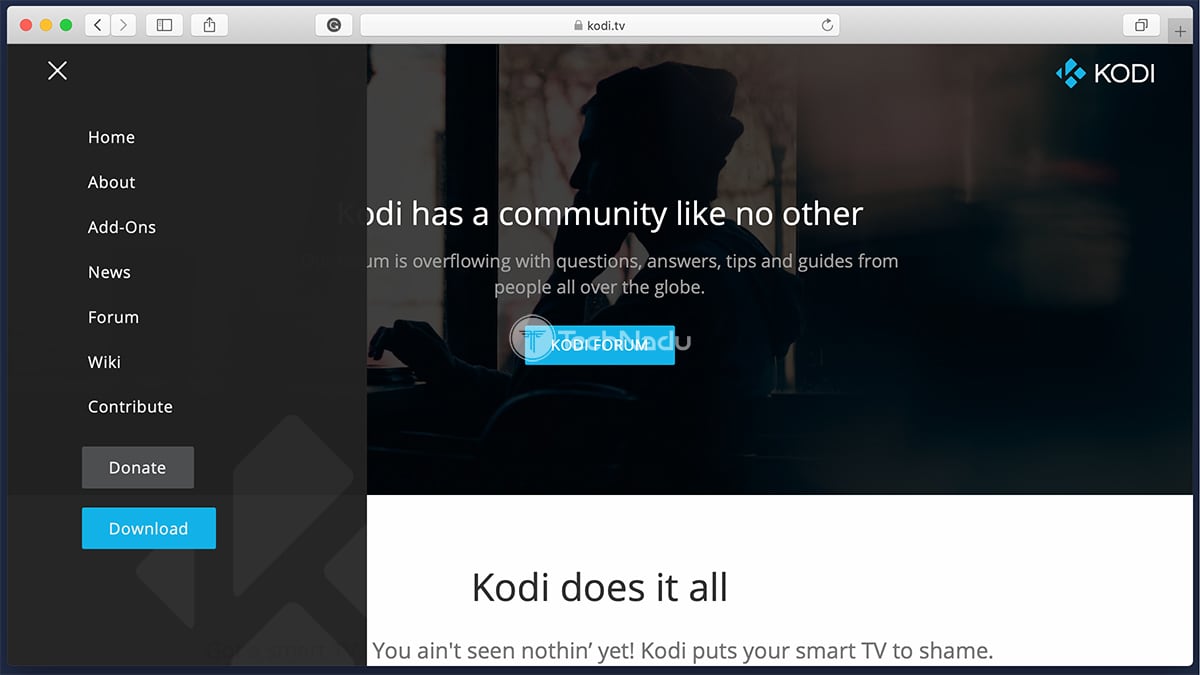 Kodi Homepage
