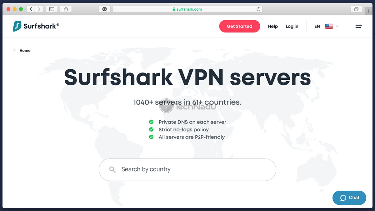 surfshark vpn server locations