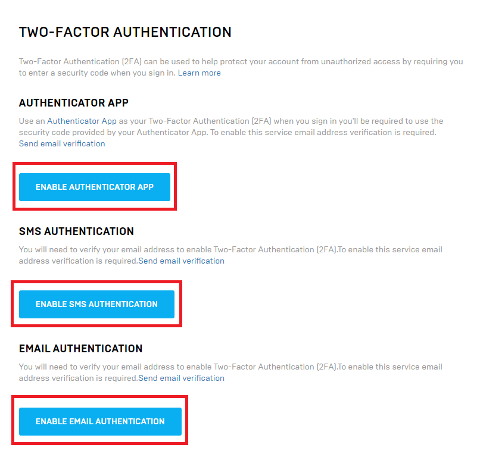 free email client two factor authentication