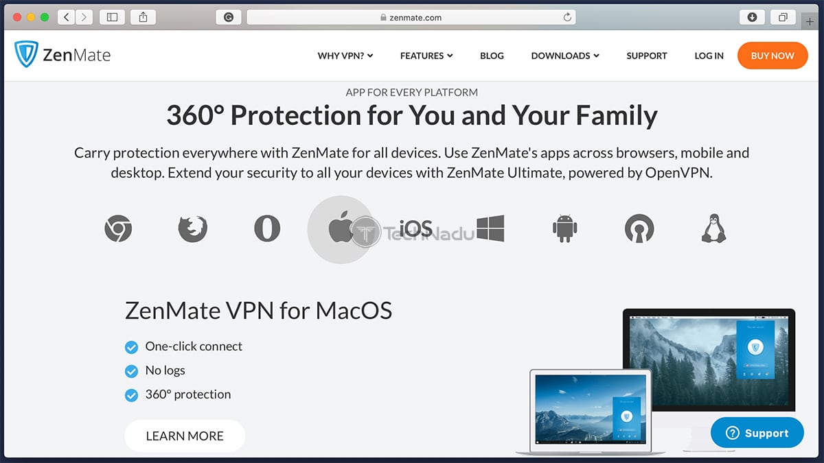 Zenmate VPN Features