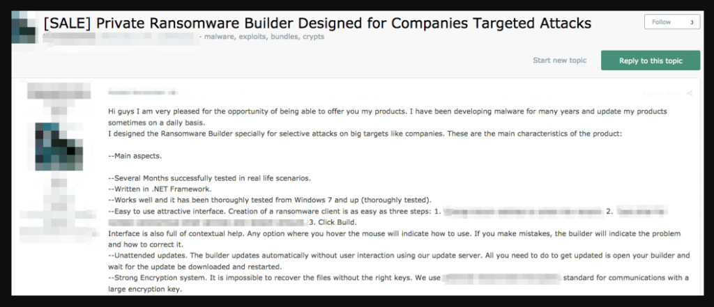 ransomware builder