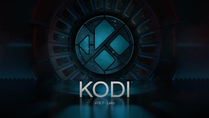 Kodi 18.7 Splash Screen