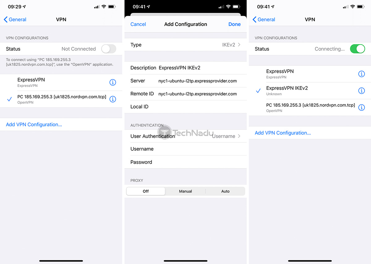 How to Set Up a VPN on iOS - Three Methods Explained! | TechNadu