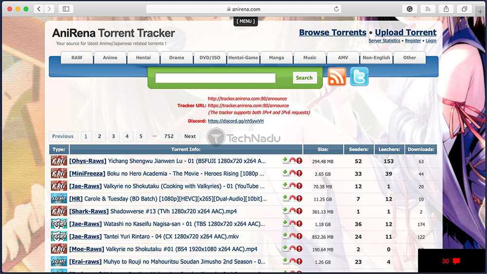 15 Best Anime Torrent Websites For Downloading Anime Technadu