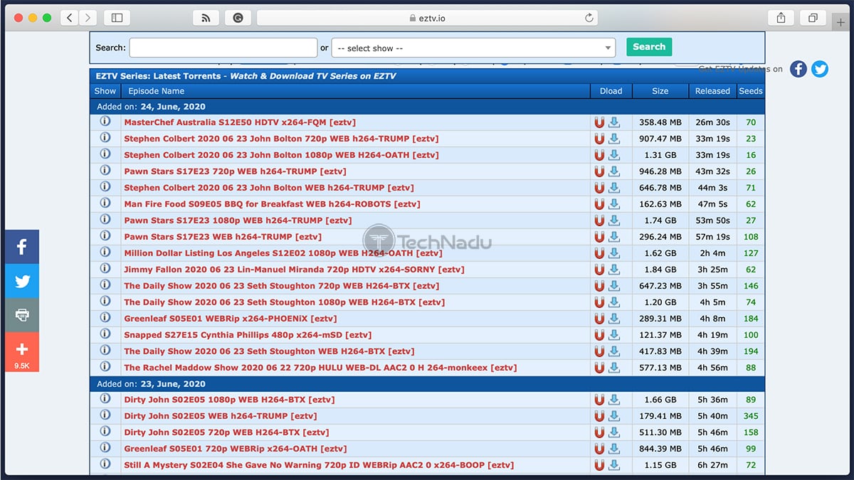 15 Best Torrent Sites That Still Work In July 21 Technadu