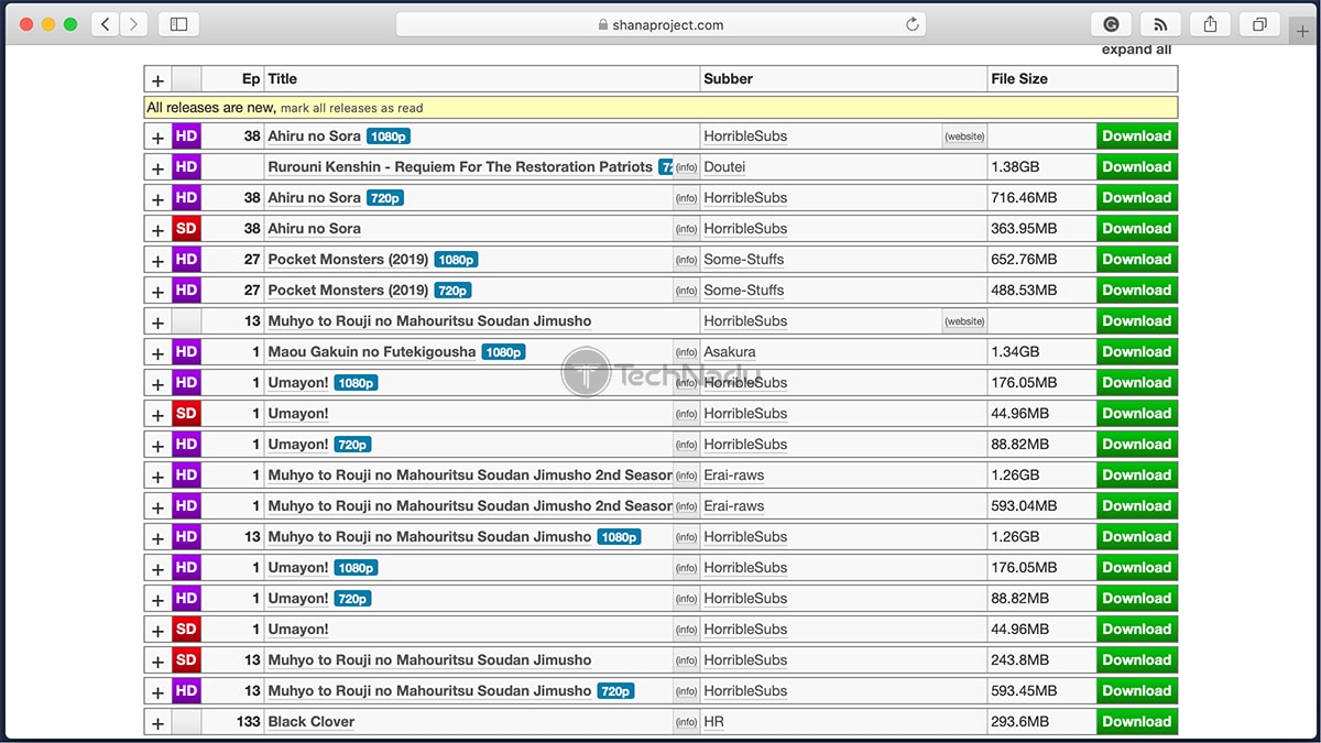 how to download raw anime episodes without utorrent