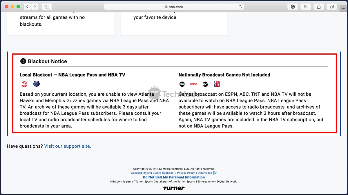 How to Bypass NBA League Pass Blackout Restrictions? | TechNadu