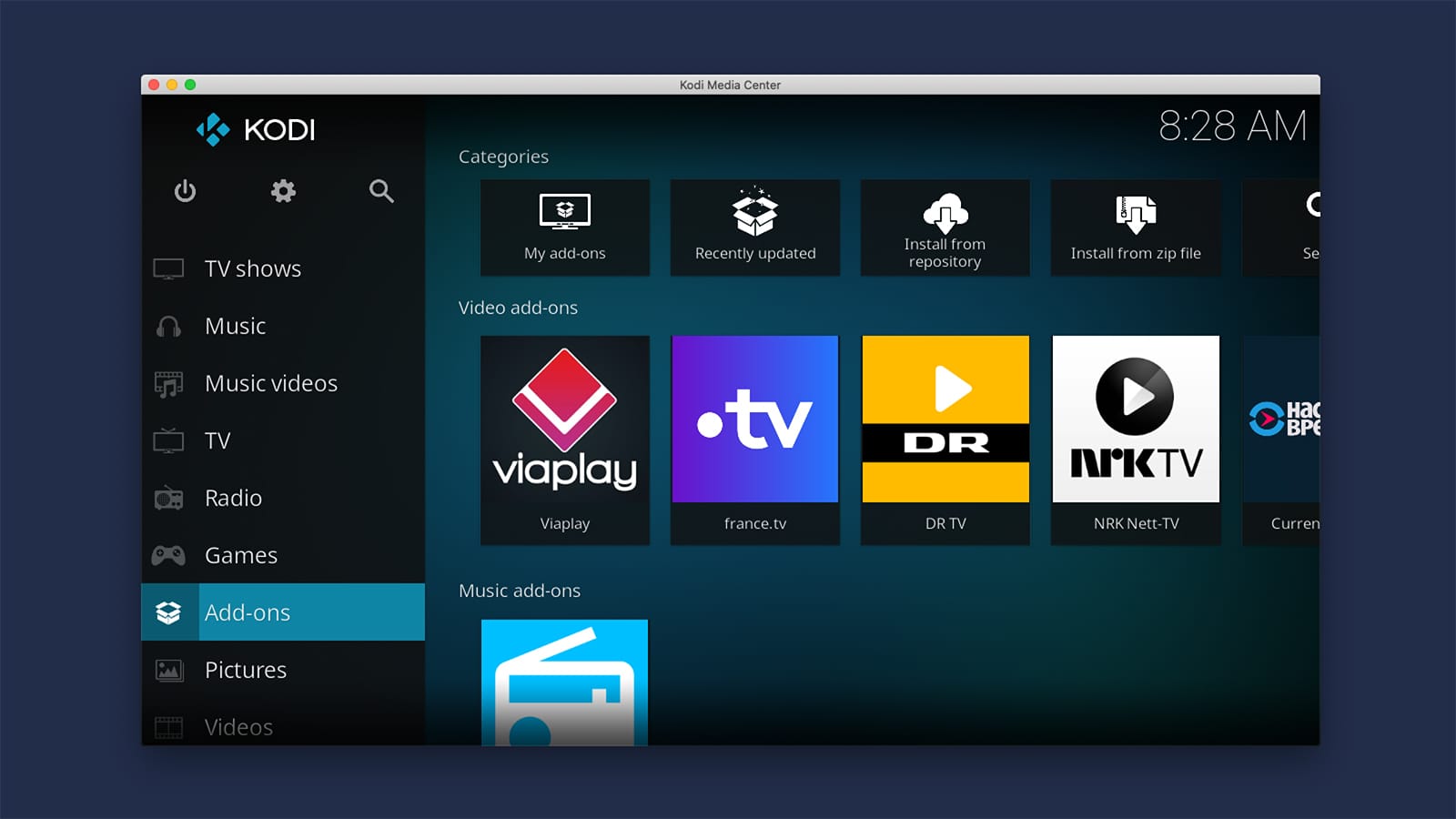 kodi wont download movies on mac