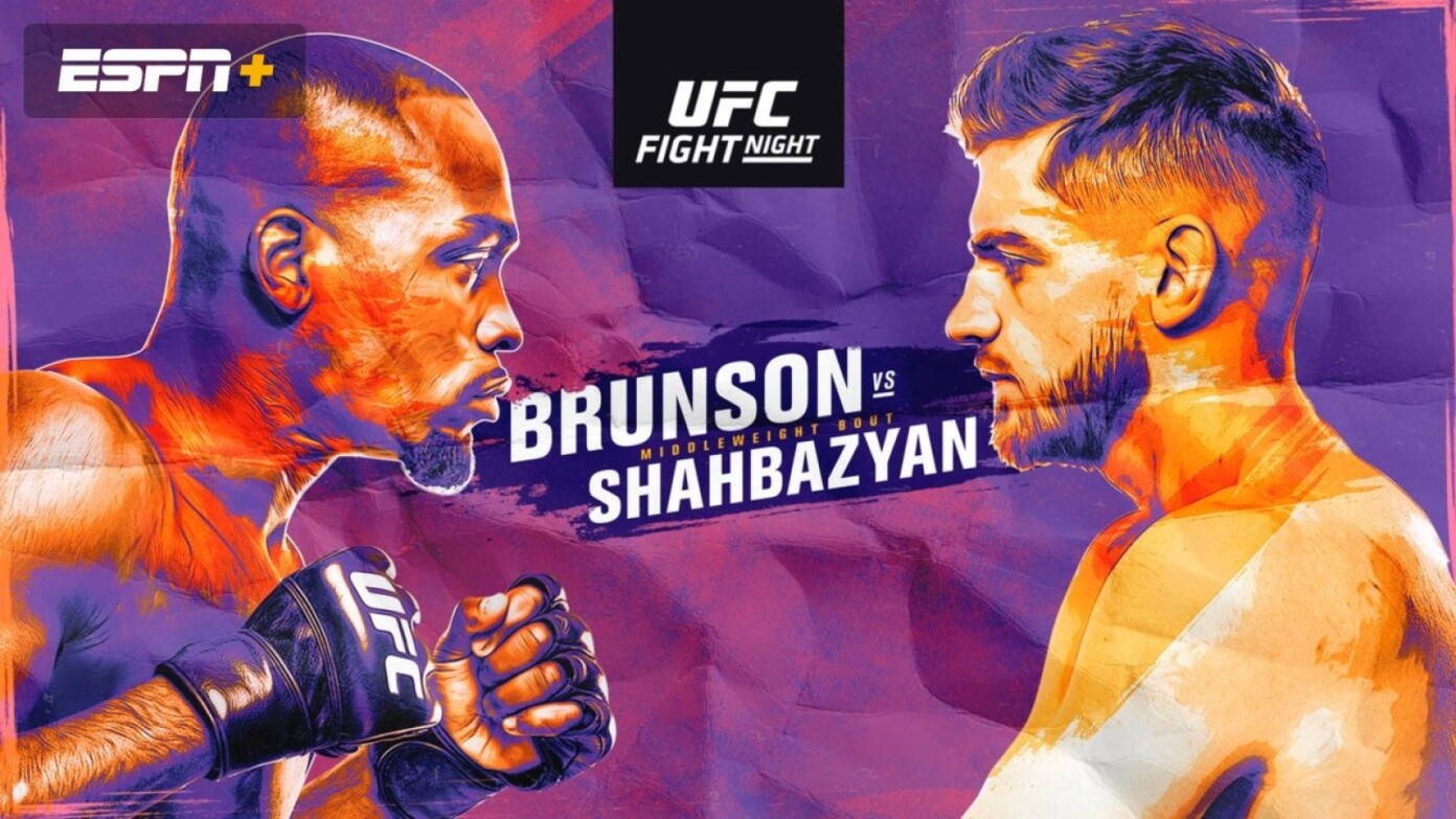 UFC Fight Night Brunson vs. Shahbazyan Live Stream, Fight Card, Date, Time