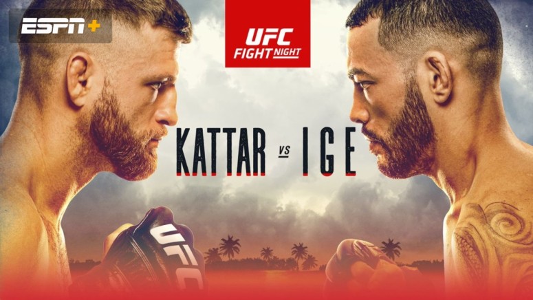 UFC Fight Night Kattar vs Ige