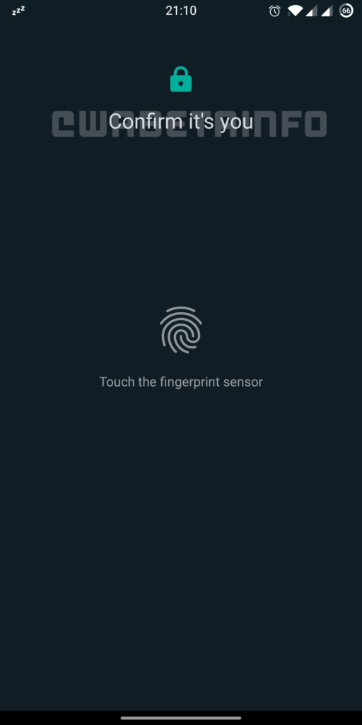 Fingerprint_WAWEBSession_Android