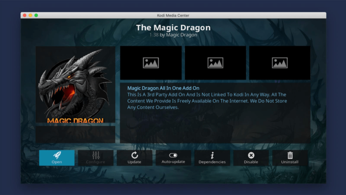 Magic Dragon Kodi Addon