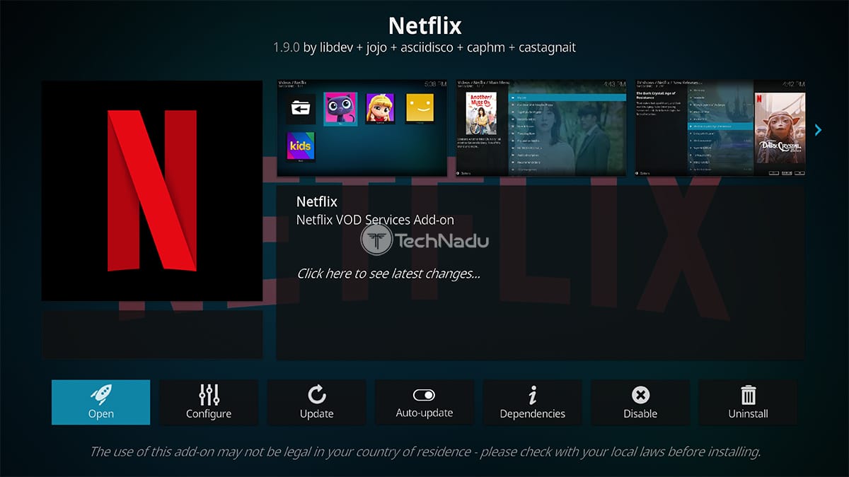 Netflix Addon for Kodi