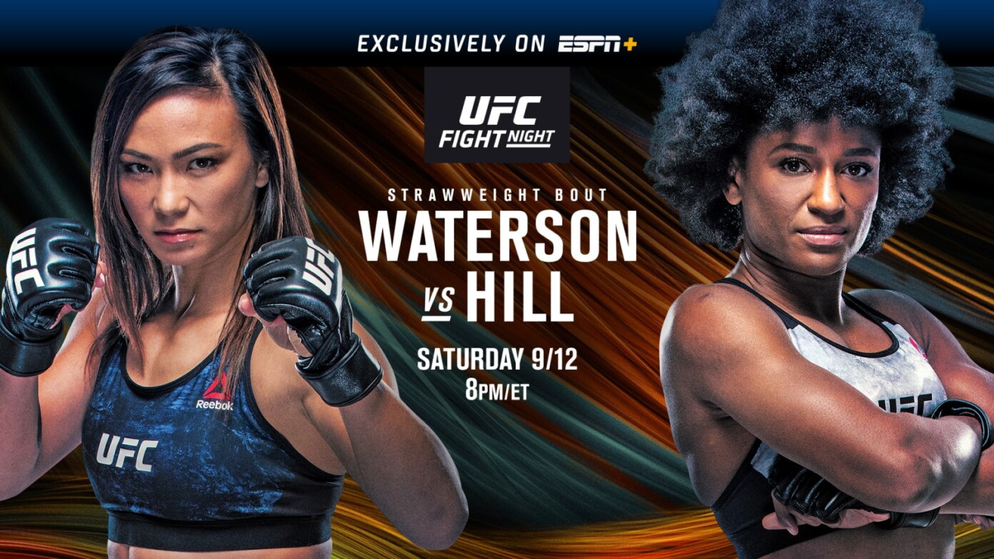 UFC Fight Night Waterson vs. Hill Live Stream Start Time, Fight Card