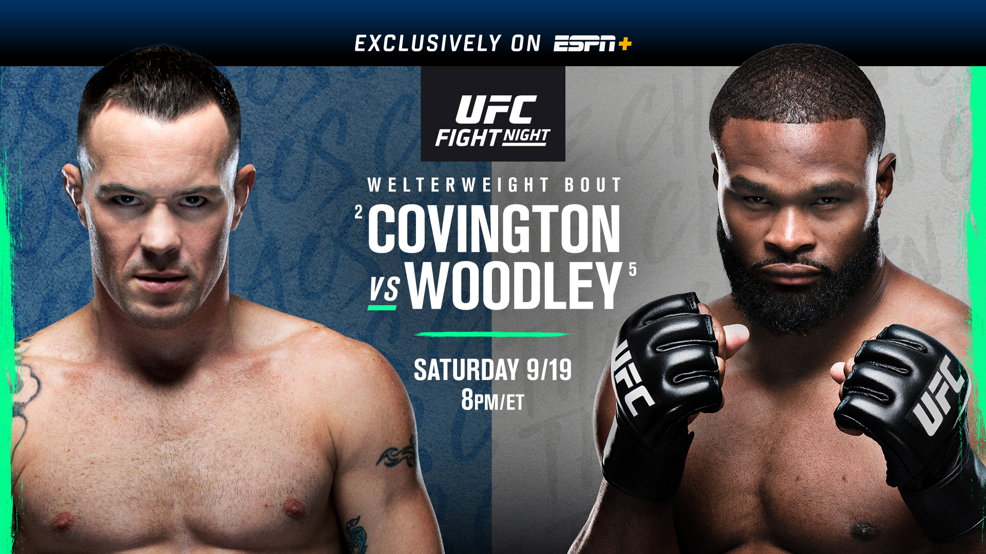 UFC Fight Night: Covington vs. Woodley - Start Time, Fight Card, Live ...