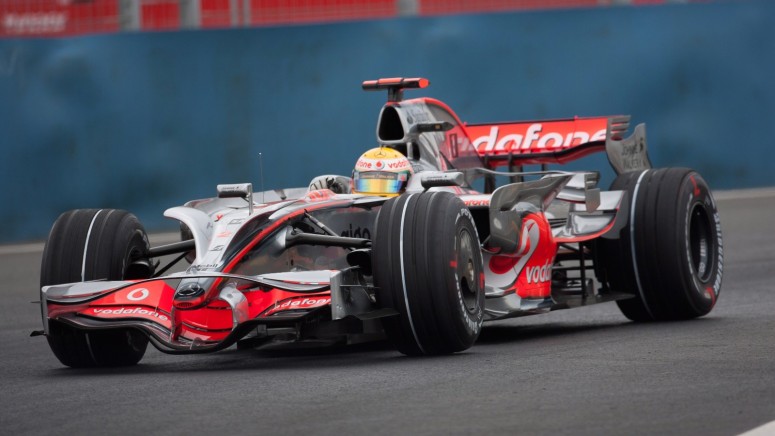 VALENCIA SPAIN - August 23_ Formula 1 Grand Prix of Europe Valencia Street Circuit