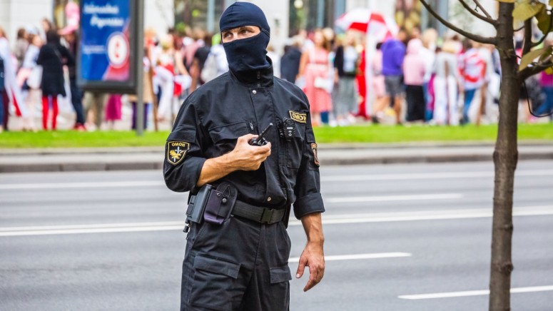 belarusian police