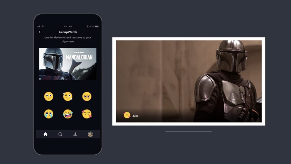 Disney Plus GroupWatch Interaction Emojis