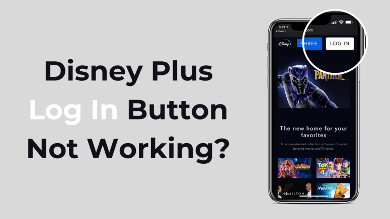 Disney Plus Login Button Not Working