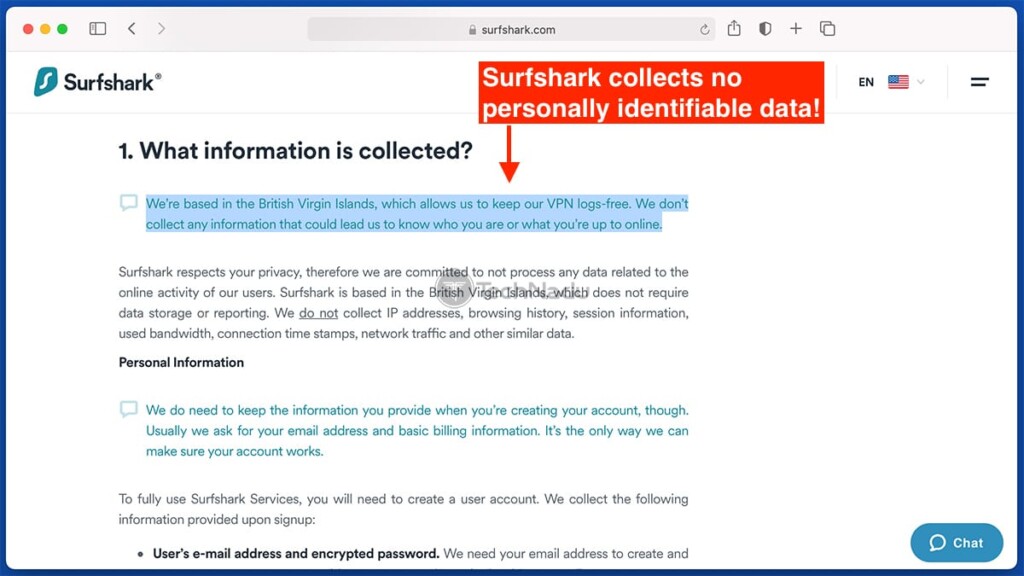 Surfshark Privacy Policy