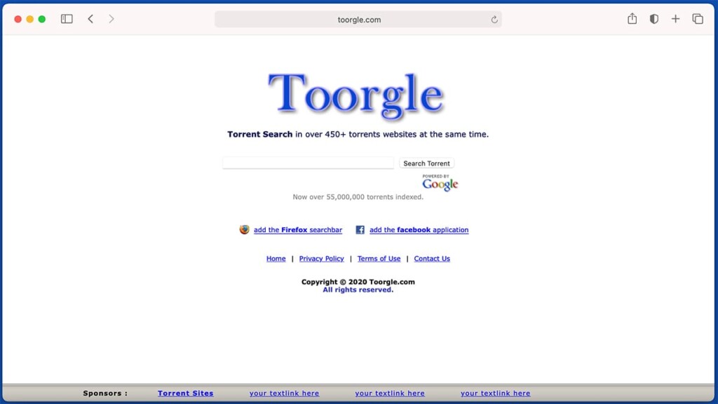 Αρχική σελίδα Toorgle