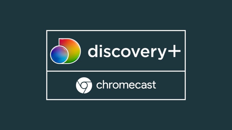 Discovery Plus Chromecast Logos