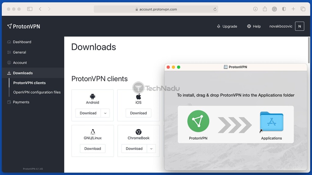 protonvpn mac download