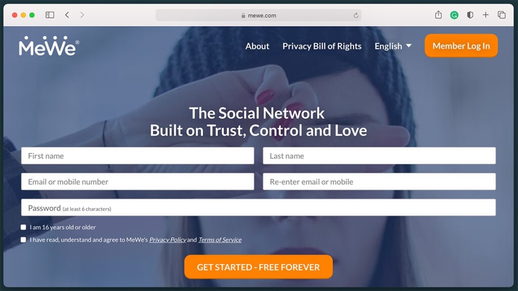 MeWe Social Media Platform