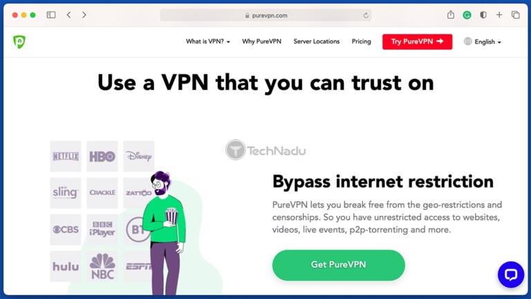 purevpn login