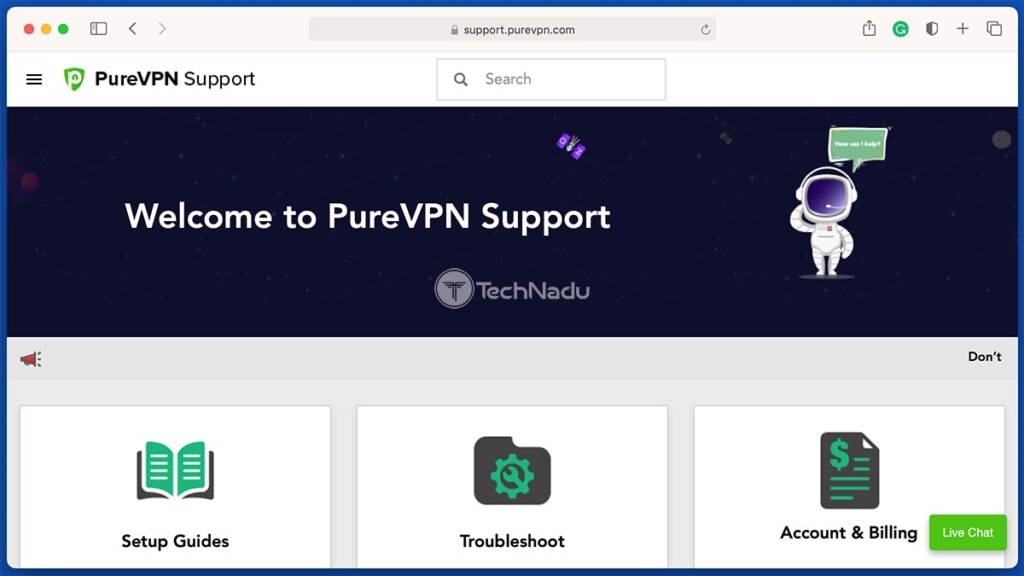 purevpn customer service