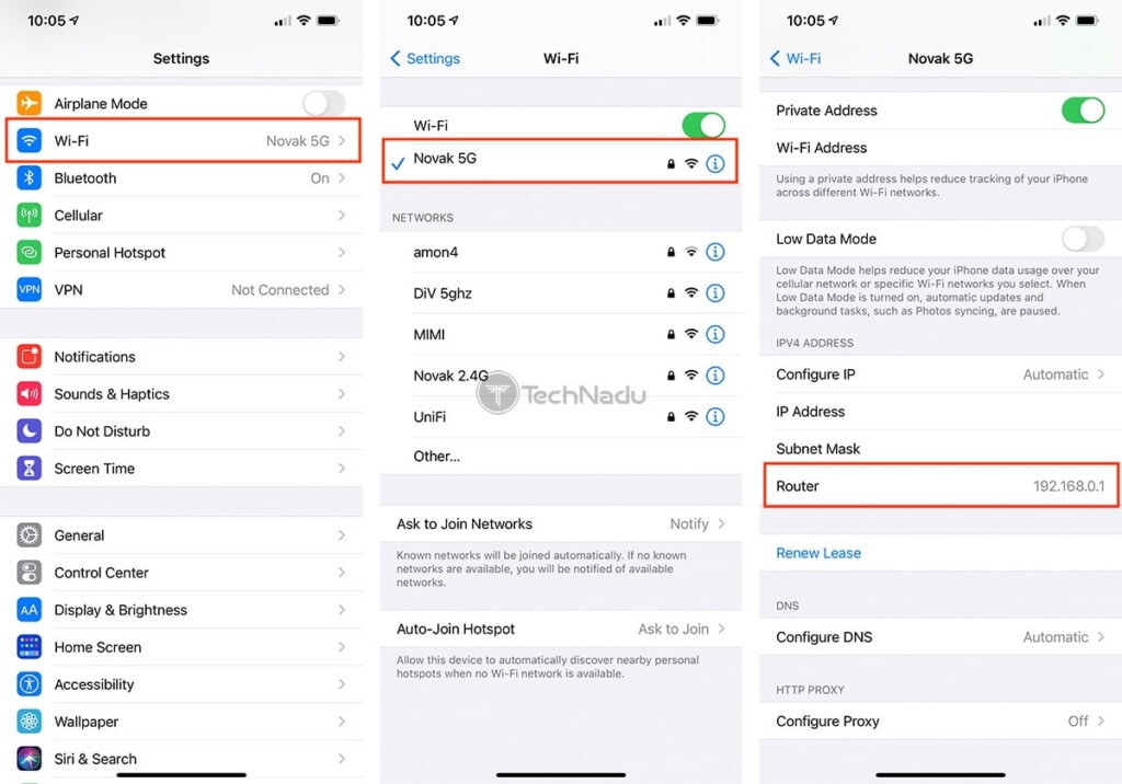 Steps to Find Router IP on iPhone