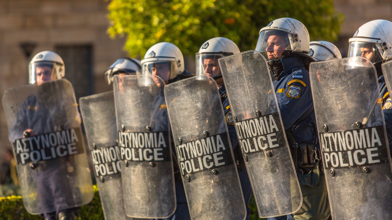 greek police