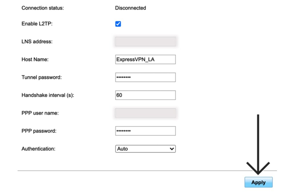 Editing VPN Settings on Huawei Router