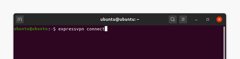 ExpressVPN Linux Connect Command