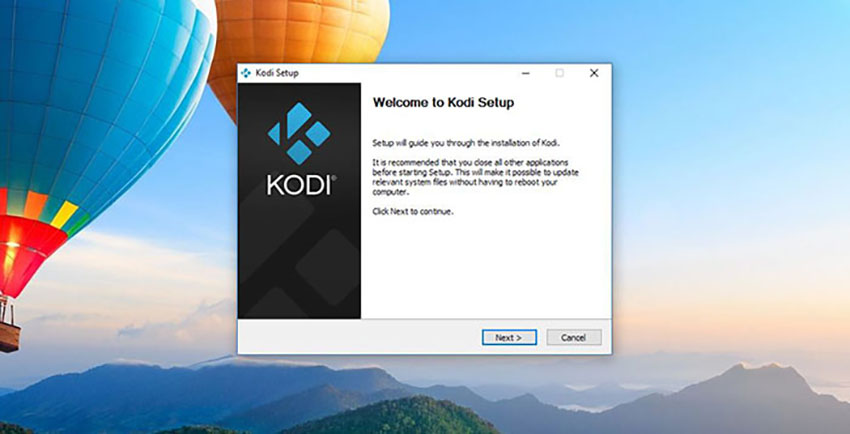 Installing Kodi on Windows