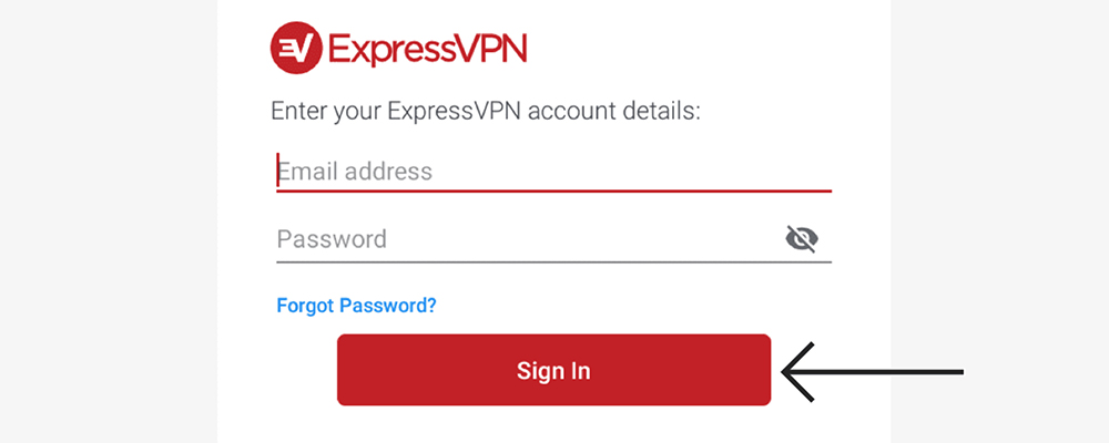 Logging In to ExpressVPN Fire Kindle