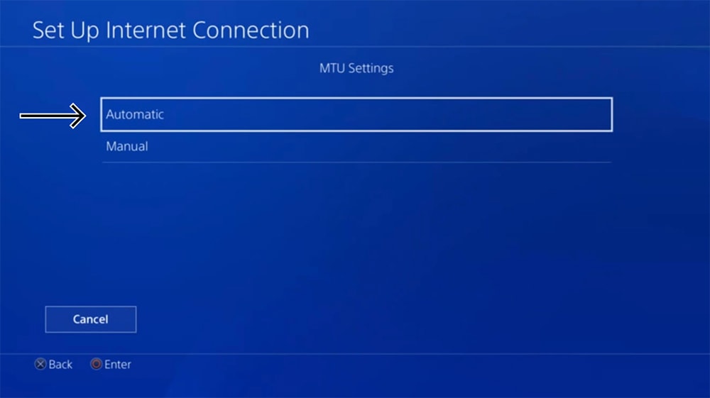 MTU Settings on PlayStation