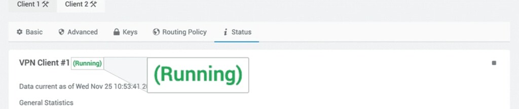 Note Saying that VPN is Running on AdvancedTomato