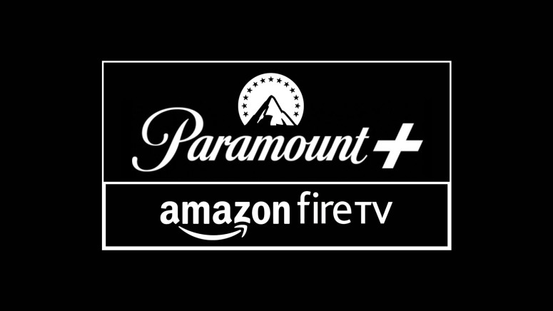 Paramount Plus and Amazon Fire TV Logotypes