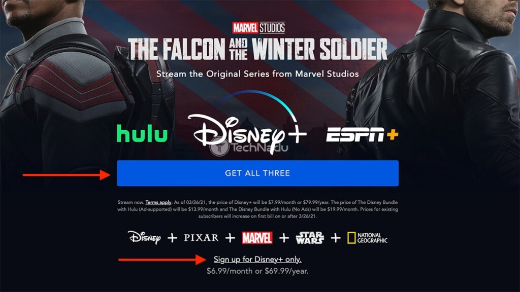 Signing Up for Disney Plus