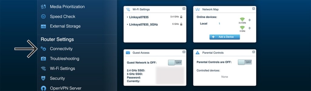 Carga del firmware ExpressVPN al enrutador Linksys