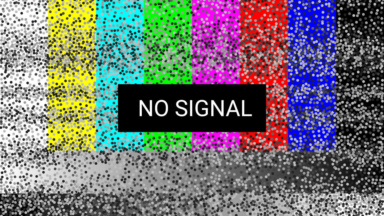 No Signal на телевизоре