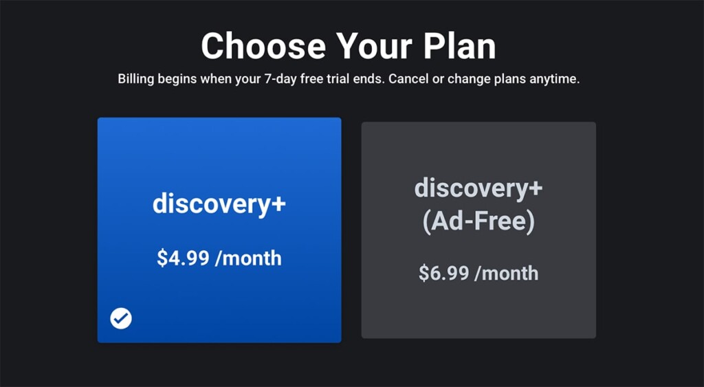 discovery plus login password