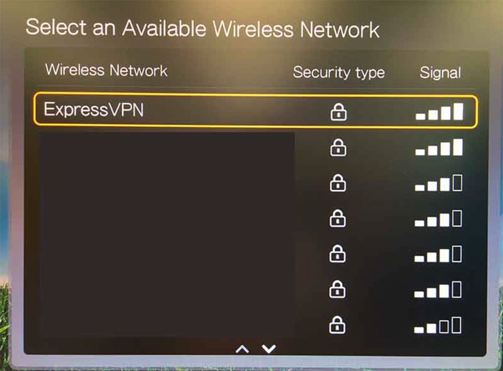 Connecting to ExpressVPN on WD TV Live